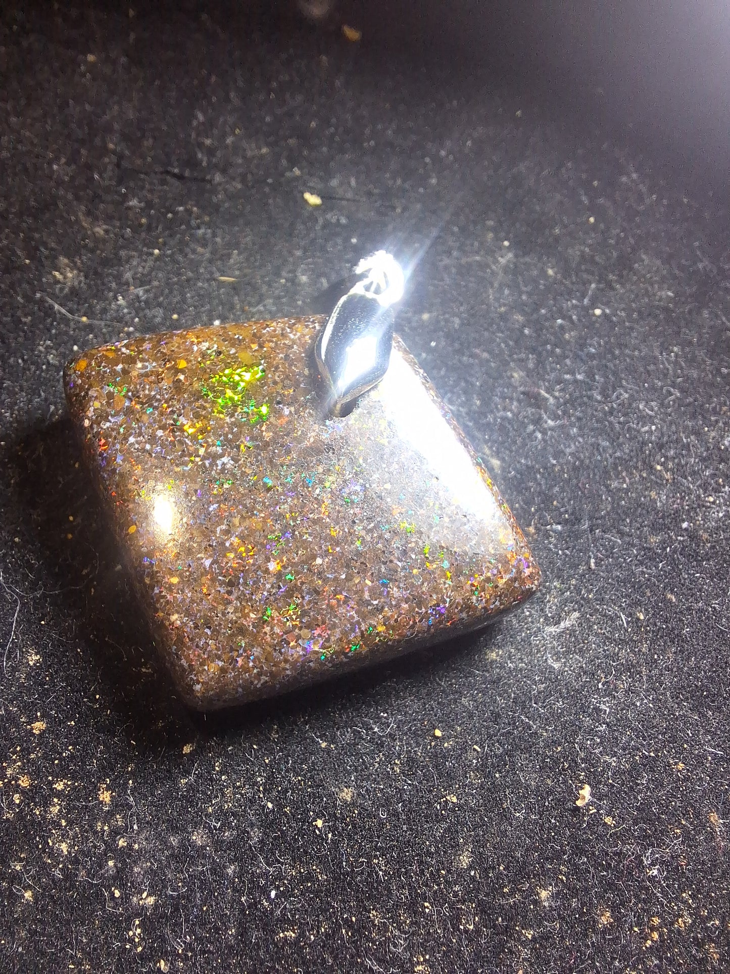 Pendentif opale australienne hard Matrix