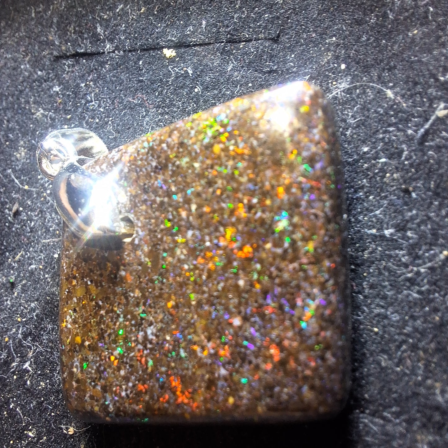 Pendentif opale australienne hard Matrix