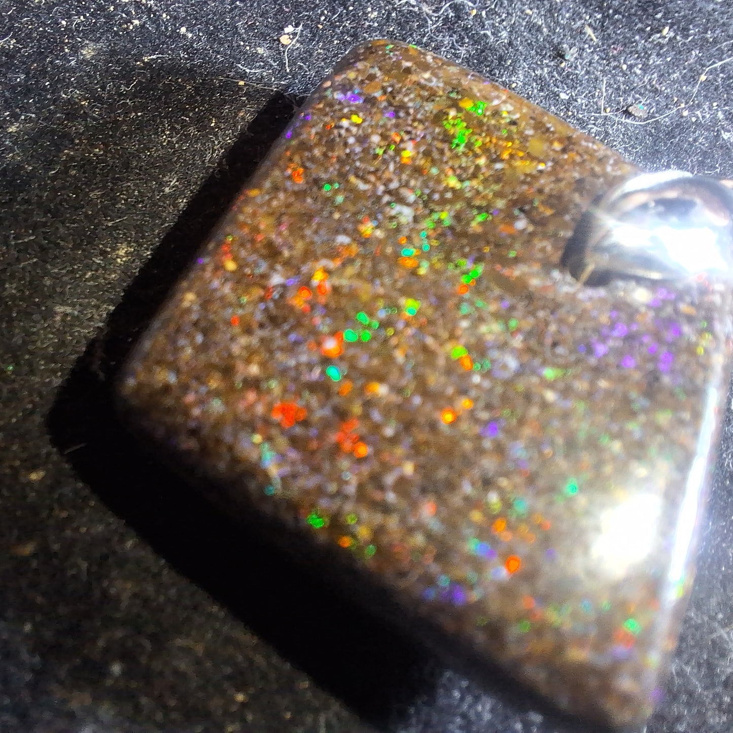 Pendentif opale australienne hard Matrix