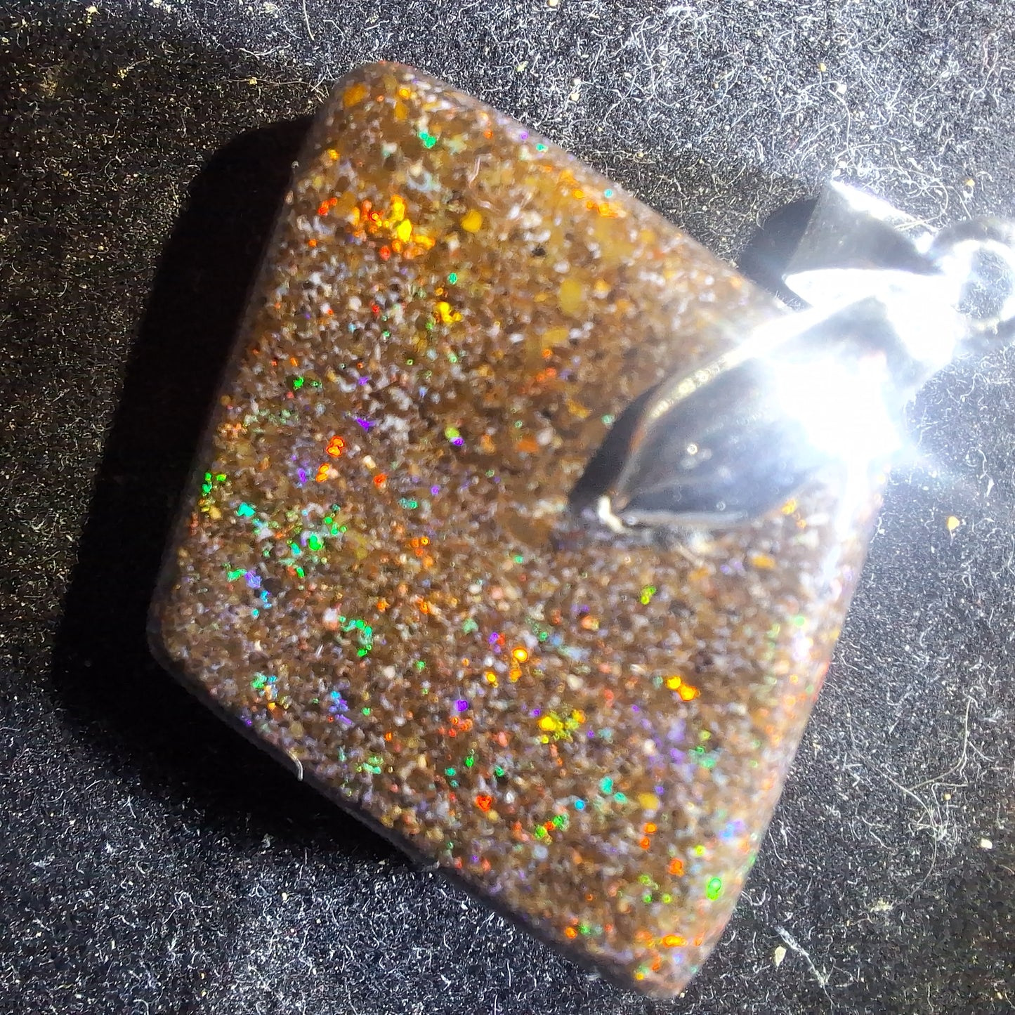 Pendentif opale australienne hard Matrix