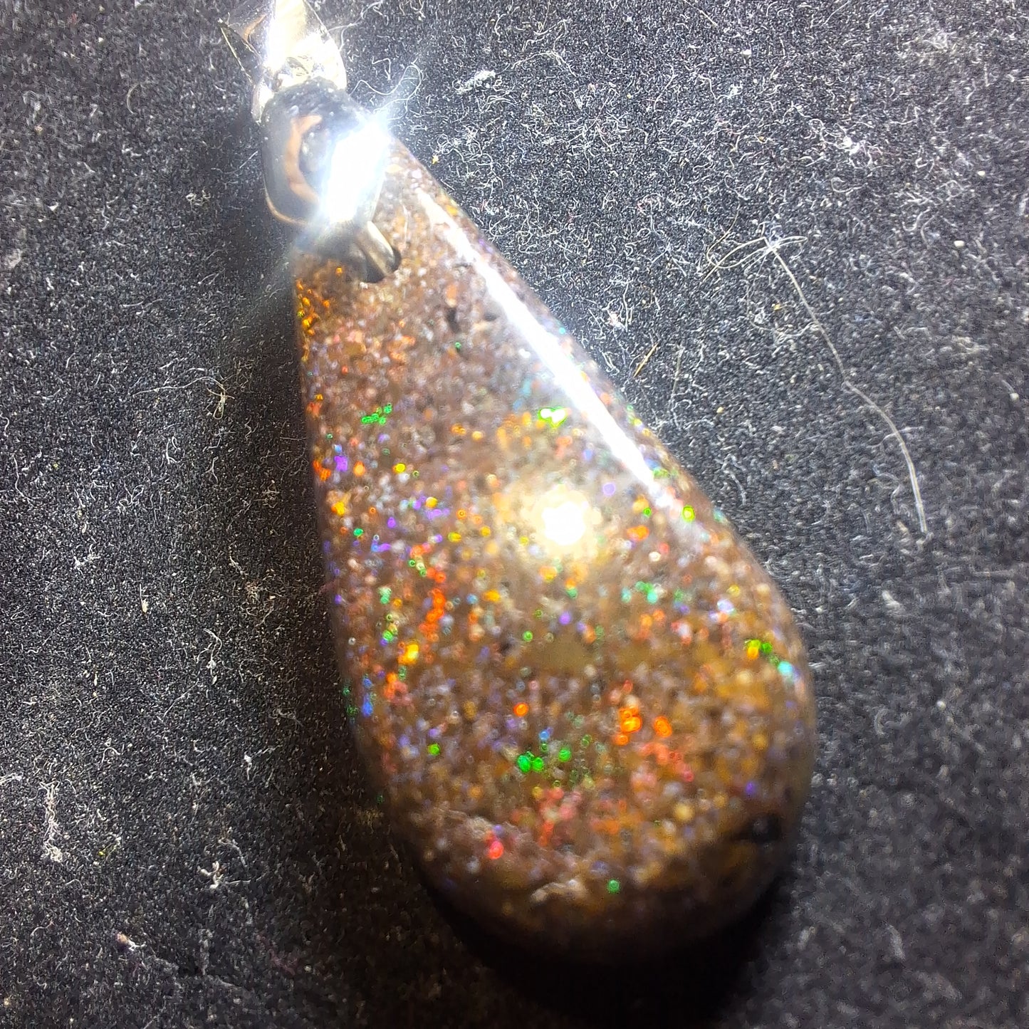 Pendentif opale australienne hard Matrix