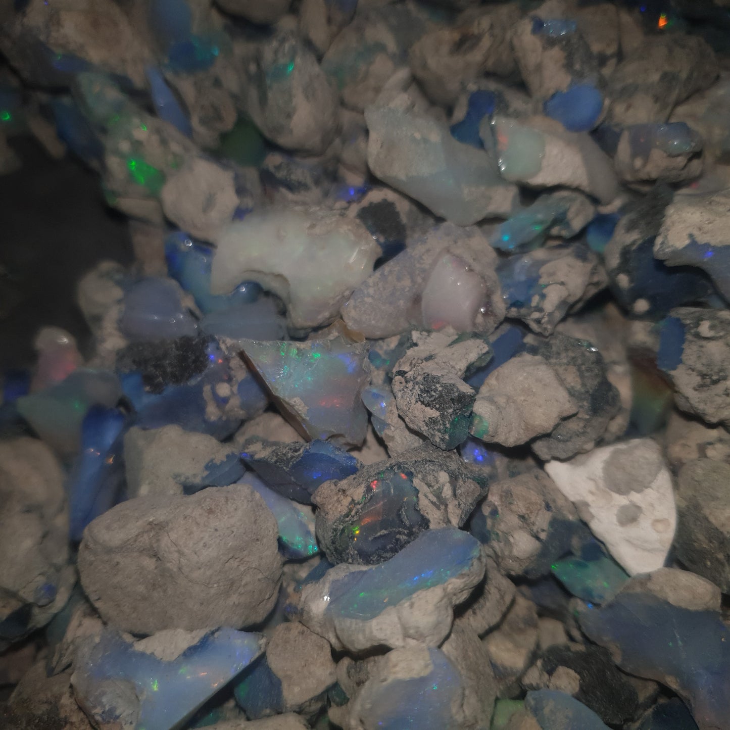 Opales welo brutes au carats