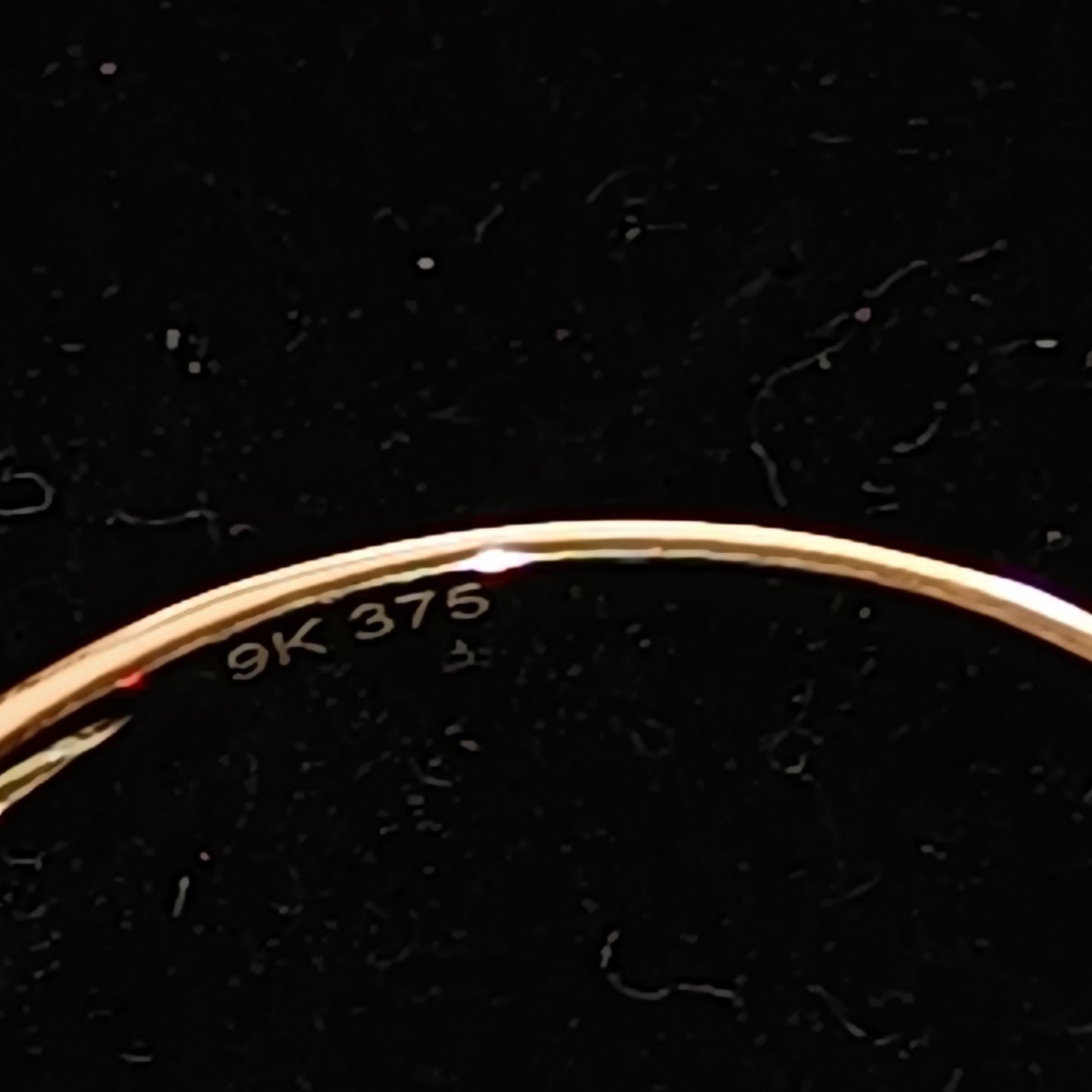 Bague or 9k zirconium et opale australienne