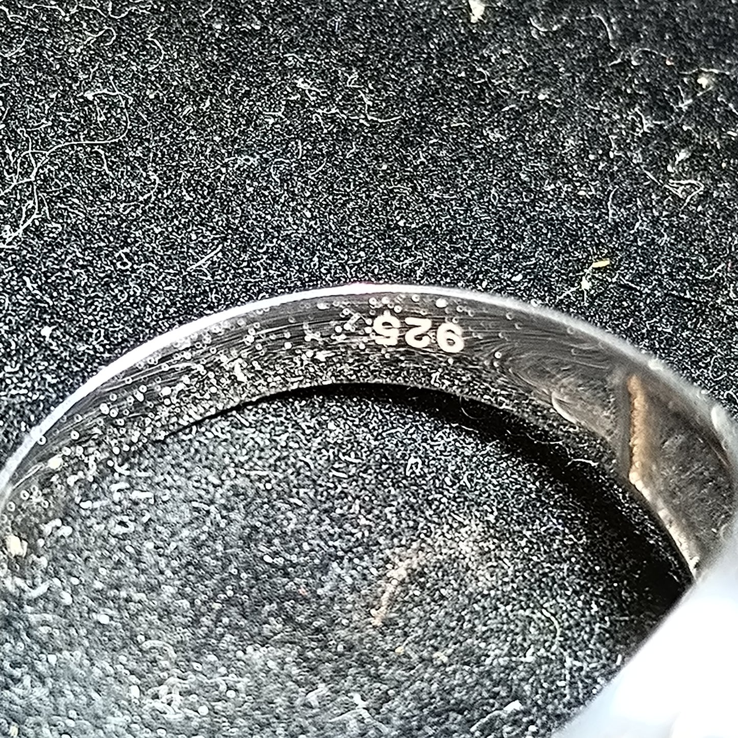 Chevalière argent s925 opale noire stayish de 4.60 carats