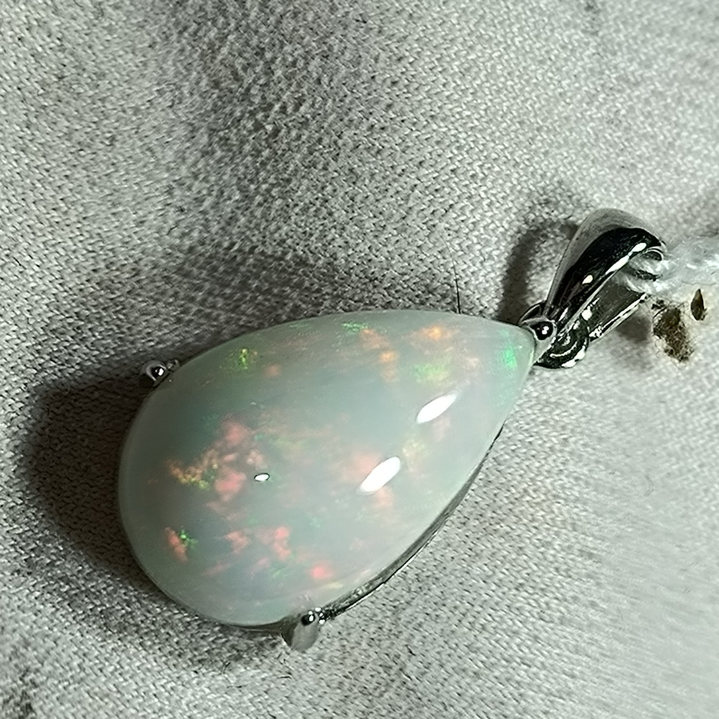 Pendentif argent s925 opale welo 5 carats