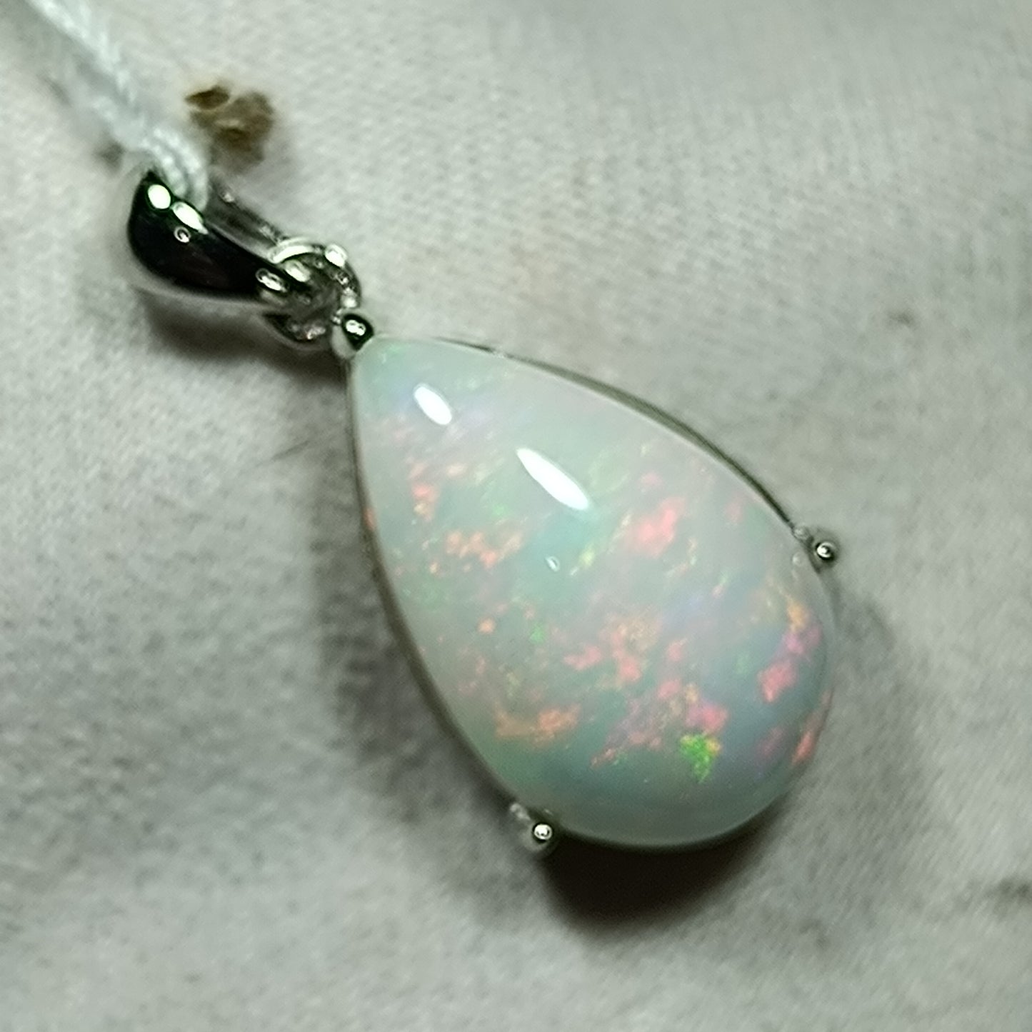 Pendentif argent s925 opale welo 5 carats