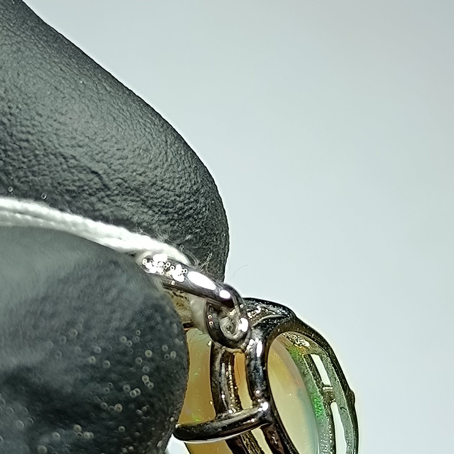 Pendentif argent s925 opale welo 3.80 carats