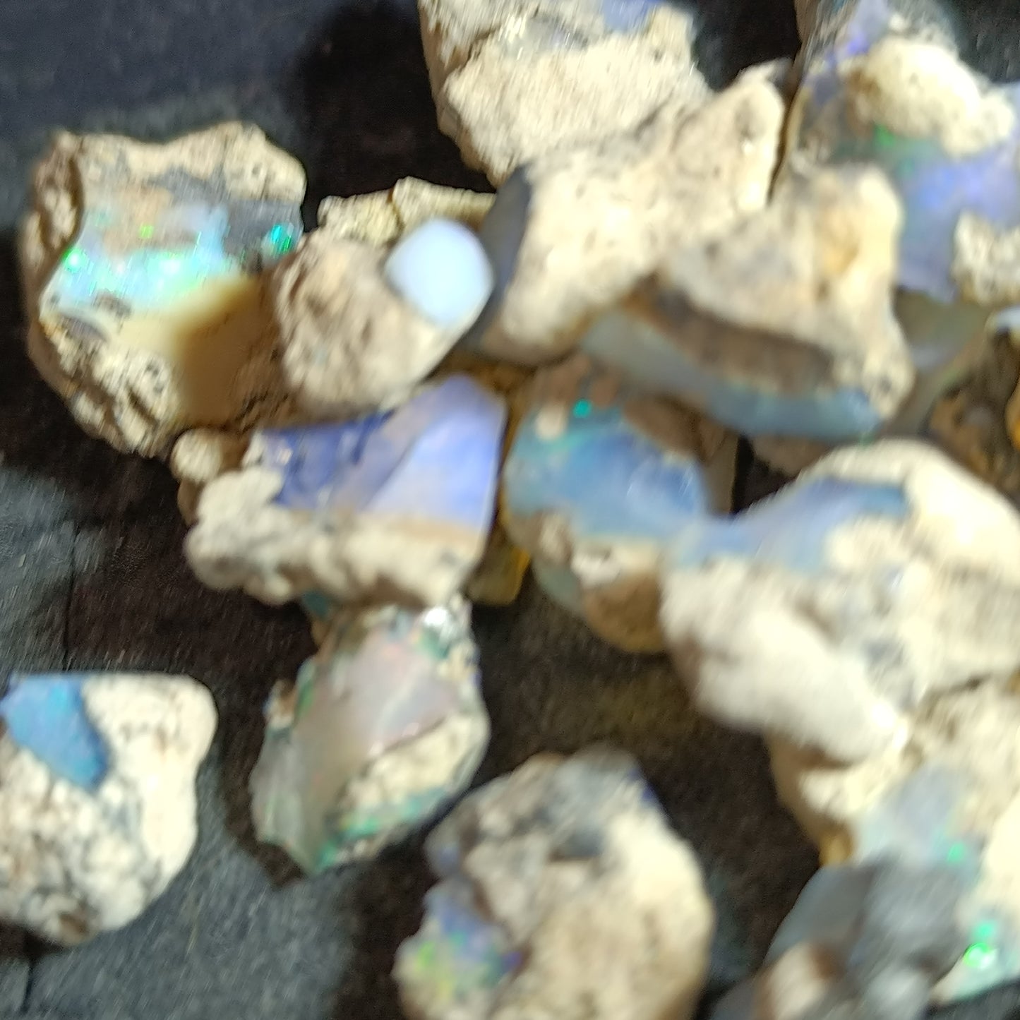 Lot de 200 carats opale welo brutes