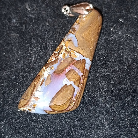 Grand pendentif opale boulder 79.90 carats