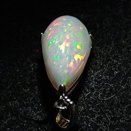 Pendentif argent s925 opale welo 5.75 carats