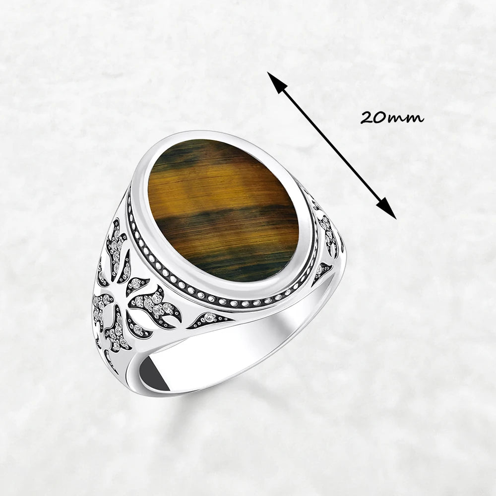 Bague chevalière ovale noircie, style vintage, bijou raffiné pour femme et homme, neuve, en argent sterling 925.